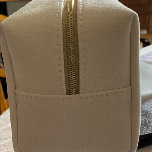 DIOR FABRIC CANVAS TOILETRY novelty, bag DOPP KIT POUCH with MAKEUP and lotion - Picture 6 of 7